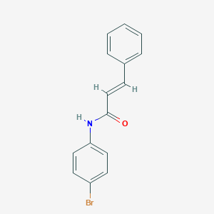 molecular formula C15H12BrNO B023619 N-(4-Bromophenyl)cinnamamide CAS No. 134430-89-0