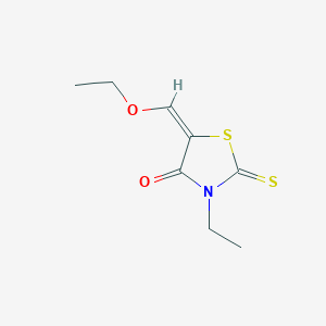 5-(Ethoxymethylene)-3-ethyl-2-thioxo-1,3-thiazolidin-4-one