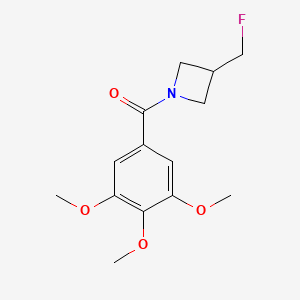 (3-(Fluoromethyl)azetidin-1-yl)(3,4,5-trimethoxyphenyl)methanone
