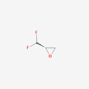 molecular formula C3H4F2O B2362114 (2S)-2-(Difluoromethyl)oxirane CAS No. 2056095-67-9
