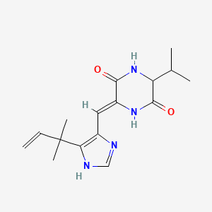 molecular formula C16H22N4O2 B2362151 Aurantiamine CAS No. 143085-86-3