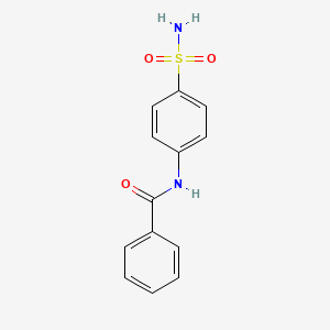 molecular formula C13H12N2O3S B2362188 N-(4-sulfamoylphenyl)benzamide 