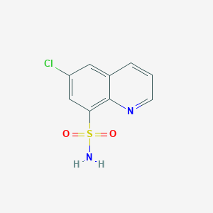 molecular formula C9H7ClN2O2S B2362352 6-Chloroquinoline-8-sulfonamide CAS No. 1094671-86-9
