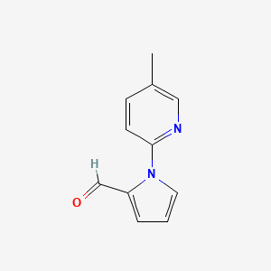 1-(5-Methyl-pyridin-2-yl)-1H-pyrrole-2-carbaldehyde