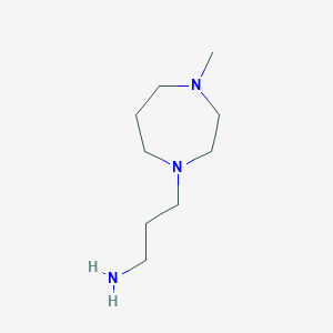3-(4-Methyl-1,4-diazepan-1-yl)propan-1-amine