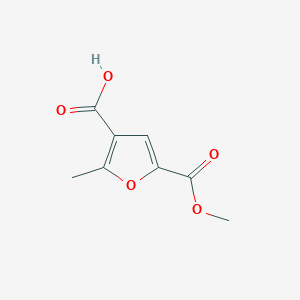 5-(Methoxycarbonyl)-2-methylfuran-3-carboxylic acid