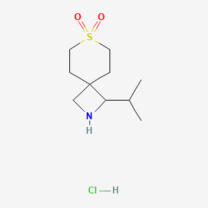 1-Isopropyl-7-thia-2-azaspiro[3.5]nonane 7,7-dioxide hydrochloride