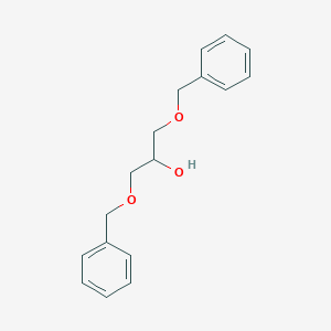 molecular formula C17H20O3 B023627 1,3-Bis(benzyloxy)-2-propanol CAS No. 6972-79-8