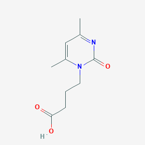 4-(4,6-Dimethyl-2-oxopyrimidin-1-yl)butanoic acid