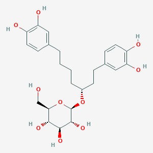molecular formula C25H34O10 B2363494 Rubranoside A CAS No. 211126-58-8