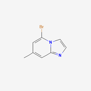 molecular formula C8H7BrN2 B2363538 5-Bromo-7-methylimidazo[1,2-a]pyridine CAS No. 377779-74-3