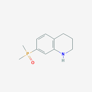 B2363561 Dimethyl(1,2,3,4-tetrahydroquinolin-7-yl)phosphine oxide CAS No. 2287334-96-5