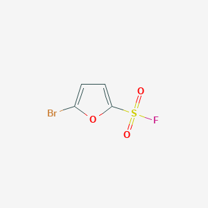 molecular formula C4H2BrFO3S B2363595 5-Bromofuran-2-sulfonyl fluoride CAS No. 2137682-74-5