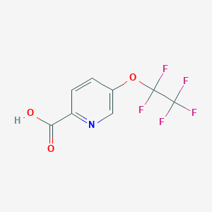 5-(1,1,2,2,2-Pentafluoroethoxy)pyridine-2-carboxylic acid