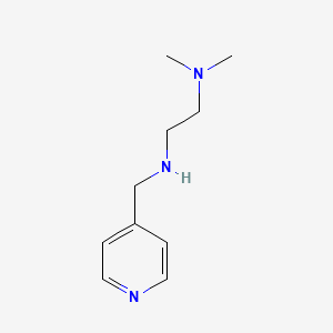 molecular formula C10H17N3 B2363732 N,N-Dimethyl-N'-pyridin-4-ylmethyl-ethane-1,2-diamine CAS No. 136469-84-6