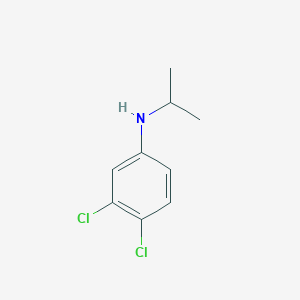 molecular formula C9H11Cl2N B2363743 3,4-dichloro-N-(propan-2-yl)aniline CAS No. 54962-86-6