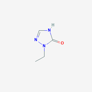 molecular formula C4H7N3O B2363773 2-ethyl-1,2,4-triazol-3(2H)-one CAS No. 4114-42-5