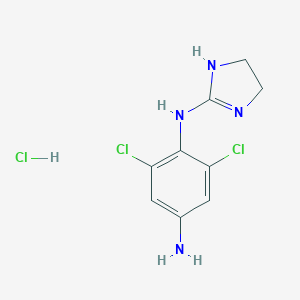 molecular formula C9H11Cl3N4 B023638 Apraclonidine Hydrochloride CAS No. 73218-79-8