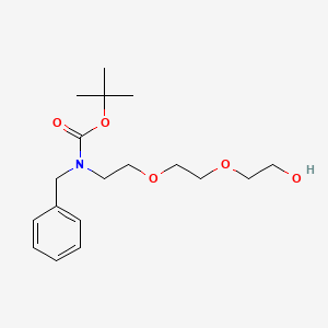 molecular formula C18H29NO5 B2363810 N-Boc-N-benzyl-PEG3-alcohol CAS No. 2030118-13-7