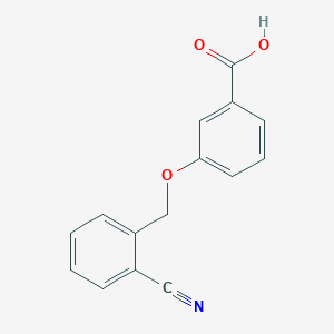 3-[(2-Cyanophenyl)methoxy]benzoic acid
