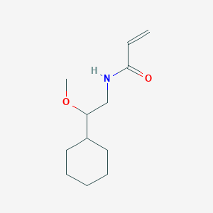N-(2-Cyclohexyl-2-methoxyethyl)prop-2-enamide