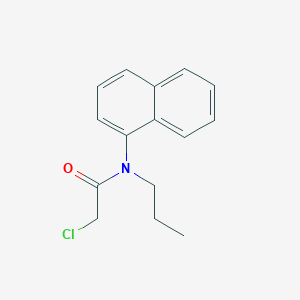 2-Chloro-N-(naphthalen-1-YL)-N-propylacetamide