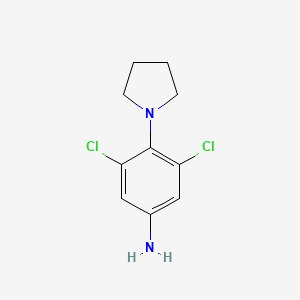 3,5-Dichloro-4-(pyrrolidin-1-yl)aniline