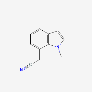 1H-Indole-7-acetonitrile, 1-methyl-