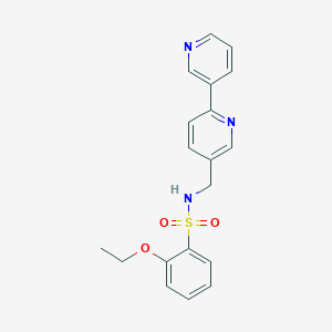 N-([2,3'-bipyridin]-5-ylmethyl)-2-ethoxybenzenesulfonamide