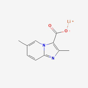 Lithium;2,6-dimethylimidazo[1,2-a]pyridine-3-carboxylate