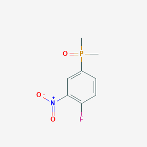 4-Dimethylphosphoryl-1-fluoro-2-nitrobenzene