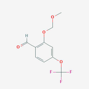 2-(Methoxymethoxy)-4-(trifluoromethoxy)benzaldehyde