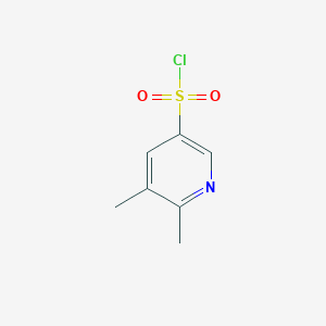 molecular formula C7H8ClNO2S B2364344 5,6-Dimethylpyridine-3-sulfonyl chloride CAS No. 1781875-71-5