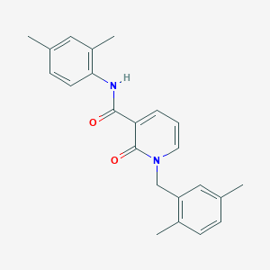 1-(2,5-dimethylbenzyl)-N-(2,4-dimethylphenyl)-2-oxo-1,2-dihydropyridine-3-carboxamide