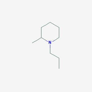molecular formula C9H19N B2364380 2-Methyl-1-propylpiperidine CAS No. 768-07-0
