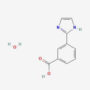 3-(1h-Imidazol-2-yl)benzoic acid hydrate