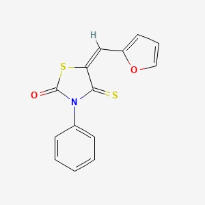 5-(2-Furylmethylene)-3-phenyl-4-thioxo-1,3-thiazolidin-2-one
