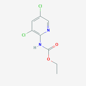B2364658 ethyl N-(3,5-dichloropyridin-2-yl)carbamate CAS No. 380332-77-4