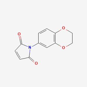 1-(2,3-dihydro-1,4-benzodioxin-6-yl)-1H-pyrrole-2,5-dione