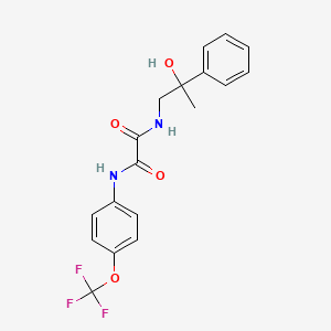 N1-(2-hydroxy-2-phenylpropyl)-N2-(4-(trifluoromethoxy)phenyl)oxalamide