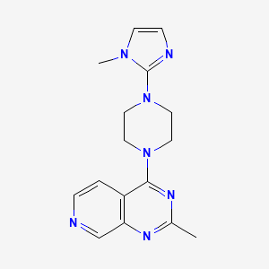 2-Methyl-4-[4-(1-methylimidazol-2-yl)piperazin-1-yl]pyrido[3,4-d]pyrimidine