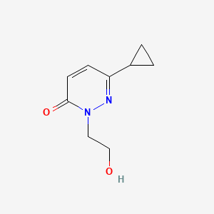 6-Cyclopropyl-2-(2-hydroxyethyl)-2,3-dihydropyridazin-3-one