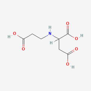 2-[(2-Carboxyethyl)amino]butanedioic acid