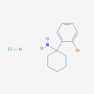 1-(2-Bromophenyl)cyclohexan-1-amine hydrochloride
