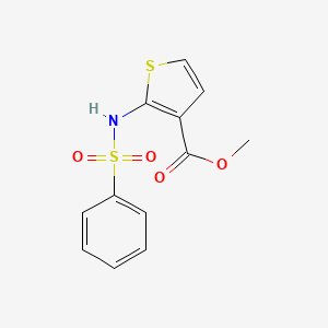 Methyl 2-[(phenylsulfonyl)amino]-3-thiophenecarboxylate