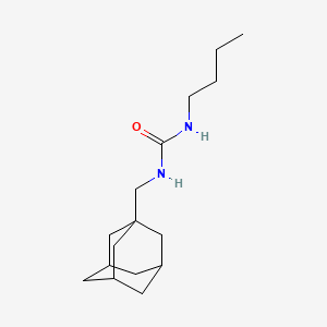 molecular formula C16H28N2O B2365207 N-(1-adamantylmethyl)-N'-butylurea CAS No. 194801-47-3