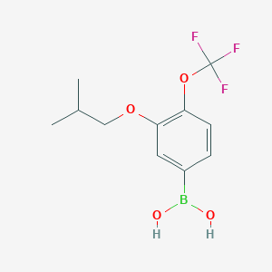 3-Isobutoxy-4-(trifluoromethoxy)phenylboronic acid