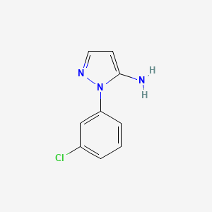 1-(3-chlorophenyl)-1H-pyrazol-5-amine