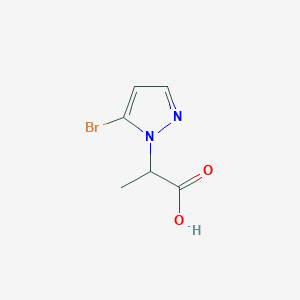2-(5-bromo-1H-pyrazol-1-yl)propanoic acid