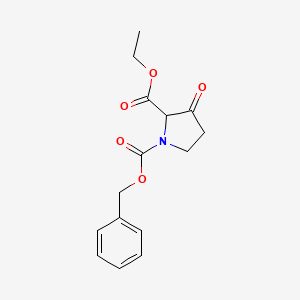1-N-Cbz-3-Oxo-pyrrolidine-2-carboxylic acid ethyl ester